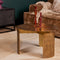 Ronde salontafel - Salontafel aluminium - Salontafel goud