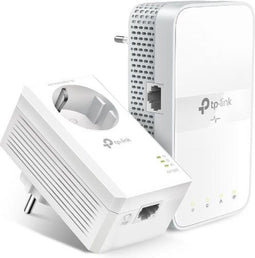 TP-Link TL-WPA7617 KIT - Powerline adapter - AV1000 Gigabit Passthrough - Wi-Fi Kit