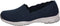 Skechers Seager - Stat Dames Instappers - Air-Cooled Memory Foam - Navy - Maat 38