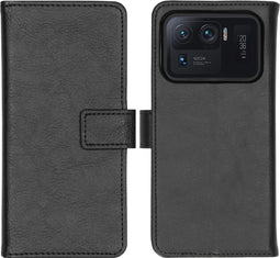 iMoshion Hoesje Geschikt voor Xiaomi Mi 11 Ultra Hoesje Met Pasjeshouder - iMoshion Luxe Bookcase - Zwart
