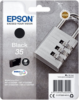 Epson Singlepack Black 35 - Inktcartridge - DURABrite Ultra - Zwart