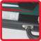 Backgammon Luxe ingelegd vilt 38 cm. groen/rood/wit