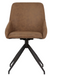 Dutchbone Laurel - Draaibare eetkamerstoel - 360° draaibaar - Cognac - 60 x 51 x 85