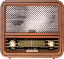 Camry CR 1188 - Retro-radio - FM/AM Bluetooth 5.0 USB - Hout