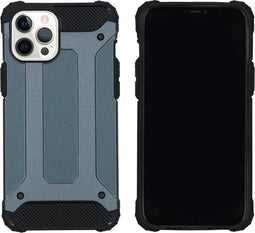 iMoshion Hoesje Geschikt voor iPhone 12 Pro Max Hoesje - iMoshion Rugged Xtreme Backcover - Donkerblauw