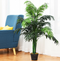 Areca-palm 1,1 meter - Kunstplant met mand - Decoratief voor binnen en buiten