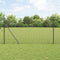 vidaXL - Gelast - Draadhek - Grijs - 1,4x50 - m - Staal