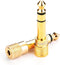 UGREEN 20503 - Adapter 3,5 mm mini-jack naar 6,3 mm jack - Hoogste geluidskwaliteit - Goud