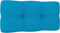 vidaXL - Palletkussen - 80x40x12 - cm - stof - blauw