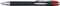 Rollerpen Uni-ball Jetstream RT 210R rood