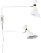Zuiver Shady Dubbele Wandlamp Wit