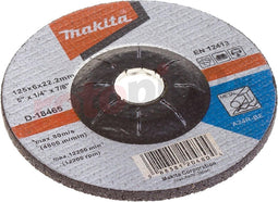 Afbraamschijf 125X6mm RVS A-80656