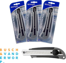 Afbreekmes Set van 3 Top Kwaliteit Westcott