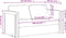 vidaXL - Slaapbank - vloermodel - 2-in-1 - 112x174x55 - cm - stof - donkergeel