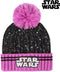 Star Wars - Pompon Zwart & Roze Wintermuts