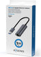 Aisens A106-0708 - USB 3.0 naar Gigabit Ethernet-converter - 1000 Mbit/s - Grijs