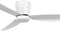 Beacon Array wit plafondventilator 137 cm - DC Motor - Verlichting - Afstandsbediening