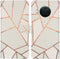 iMoshion Hoesje Geschikt voor Nokia X20 / X10 Hoesje Met Pasjeshouder - iMoshion Design Softcase Bookcase - Wit / Meerkleurig / Goud / White Graphic