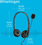 HP Stereo USB Headset G2 - Hoofdtelefoon met microfoon - Binaural - Zwart
