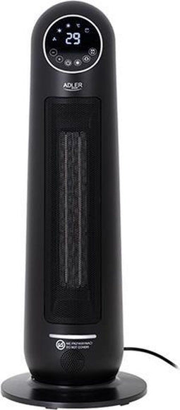 Adler AD 7731 - Luchtverhitter - Keramische verwarming 1200W/2200W - LCD-display en afstandsbediening