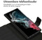Accezz Premium Leather - 2 in 1 Wallet Bookcase - Uitneembare backcover - Zwart (Galaxy S22 Ultra)