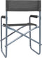 vidaXL - Regisseursstoelen - 2 - st - staal - grijs