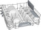Constructa CB5IS02ITE - Half geïntegreerde vaatwasser - VarioSpeed AquaStop - Roestvrij staal