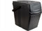Set van 4x kunststof afvalscheidingsbakken antraciet/donkergrijs van 25 liter - Scheidingsprullenbakken