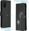 iMoshion Hoesje Geschikt voor Samsung Galaxy A41 Hoesje Met Pasjeshouder - iMoshion Design Softcase Bookcase - Wit / Zwart / Dandelion