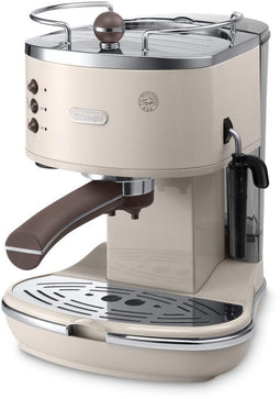 DeLonghi Icona Vintage ECOV 311.BG - Espresso apparaat - Handmatig cappuccinosysteem - Beige