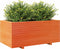 vidaXL - Plantenbak - 110x60x49,5 - cm - massief - grenenhout - wasbruin