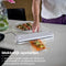 QLT Vacumeermachine - Vacuum Sealer - Soft Mode en Single Sealing - Wit (5 stuks)