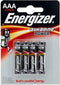 Energizer E300132600 - Alkaline Batterijen - Langdurige energie - Zilver (4 stuks)