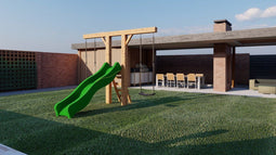 Outdoor Island - Excellent schommel Goofy Limoengroen