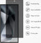 Accezz Gehard Glas Privacy Screenprotector - Samsung Galaxy S24 Ultra - 9H gehard glas - Privacy filter