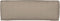 vidaXL - Ligbedkussen - voor - Bank - Taupe - 120x40x8 - cm - Oxford - Stof