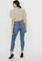 VERO MODA VMTILDE MR S ANK ZIP J VI3113 GA NOOS - Denim jeans - Mid rise - Licht blauw