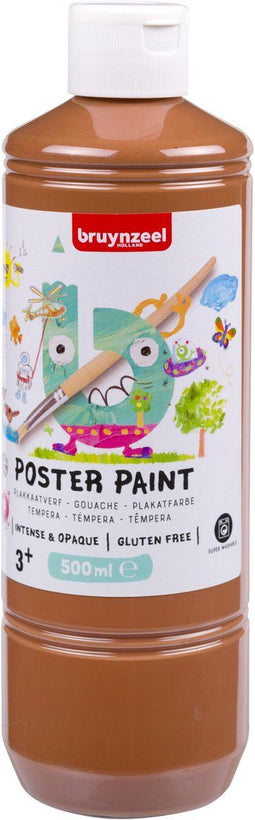 Bruynzeel - Plakkaatverf - 98% natuurlijke ingrediënten - Lichtbruin (500ml)