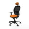 Piqueras y Crespo 1D036N1 - Bureaustoel - Hoogteverstelbaar - Oranje
