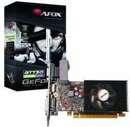 AFOX Geforce GT730 4GB DDR3 128Bit DVI HDMI VGA LP Fan AF730-4096D3L5