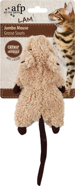 AFP Lambswool - Jumbo Crinkle Catnip Rodent