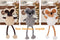 Afp mouse dangler lamswol met catnip assorti 16 cm