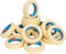 Afplaktape (nar) beige 25 mm x 50 meter | 12 stuks