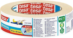 Afplaktape Tesa Universal 30mmx50m | 10 stuks