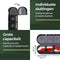 Gandria Pillendoos 7 Dagen - 28 Compartimenten - Uitneembaar Pillendoosje - Zwart
