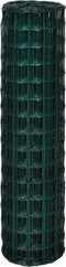 vidaXL - Euro - hek - 25x1,5 - m - staal - groen
