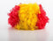 Afro Pruik Spaanse Vlag