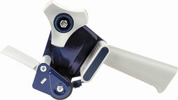 Afroller voor verpakkingstape, 75 mm, blauw