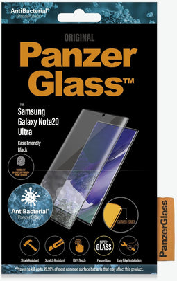 PanzerGlass 7237 - Screenprotector - Anti-Bacterieel - Zwart