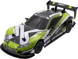 Afstandsbediening Auto - EXOST - Flitslicht 1:14 - 15 km/h - Groen - 5 jaar
